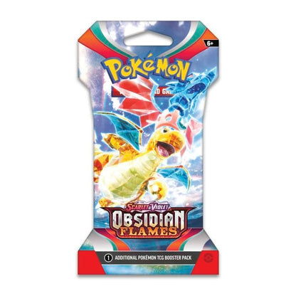 Pokémon TCG: Scarlet & Violet-Obsidian Flames Sleeved Booster Pack (10 Cards)