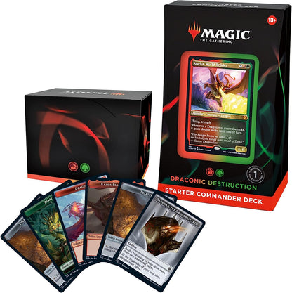 Atarka, World Render - Draconic Destruction - Starter Commander Deck - Magic The Gathering