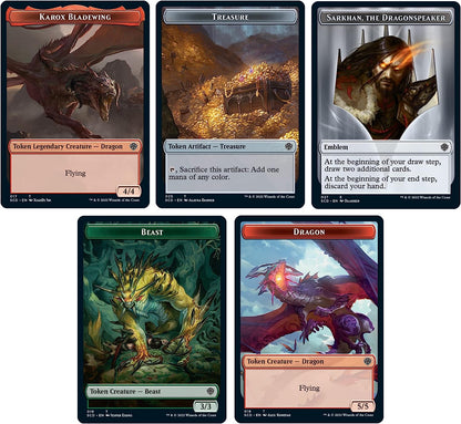 Atarka, World Render - Draconic Destruction - Starter Commander Deck - Magic The Gathering
