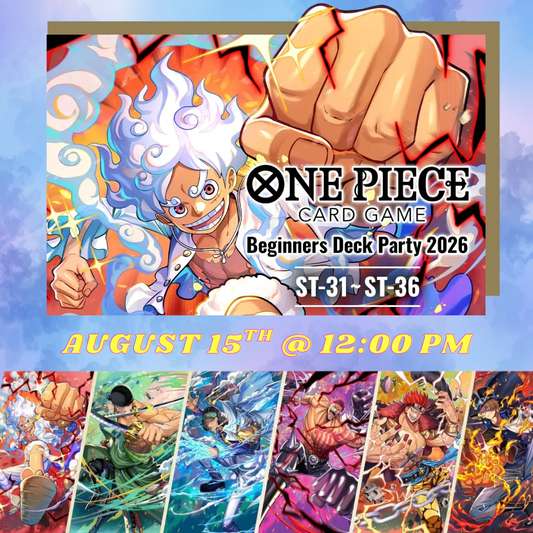 One Piece Event - Beginner's Deck Party ST 31-36