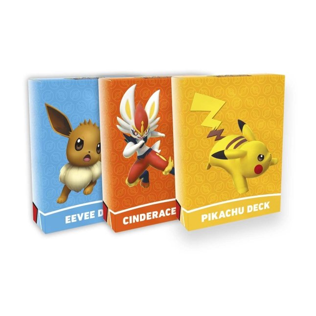 Pokémon Trading Card Game Battle Academy (Cinderace V, Pikachu V & Eevee V)