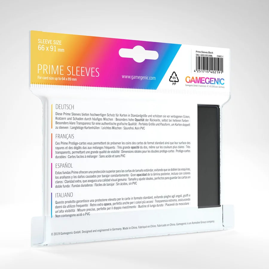 Prime Sleeve - Standard Size - 100 Sleeves