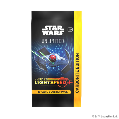 Jump to Lightspeed - Star Wars Unlimited - Carbonite Booster Pack