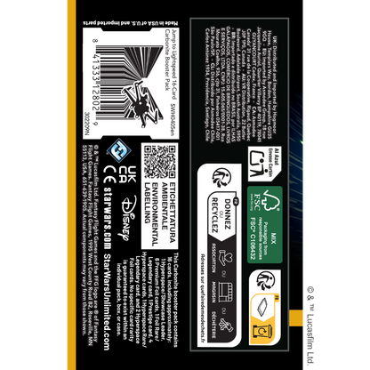 Jump to Lightspeed - Star Wars Unlimited - Carbonite Booster Pack