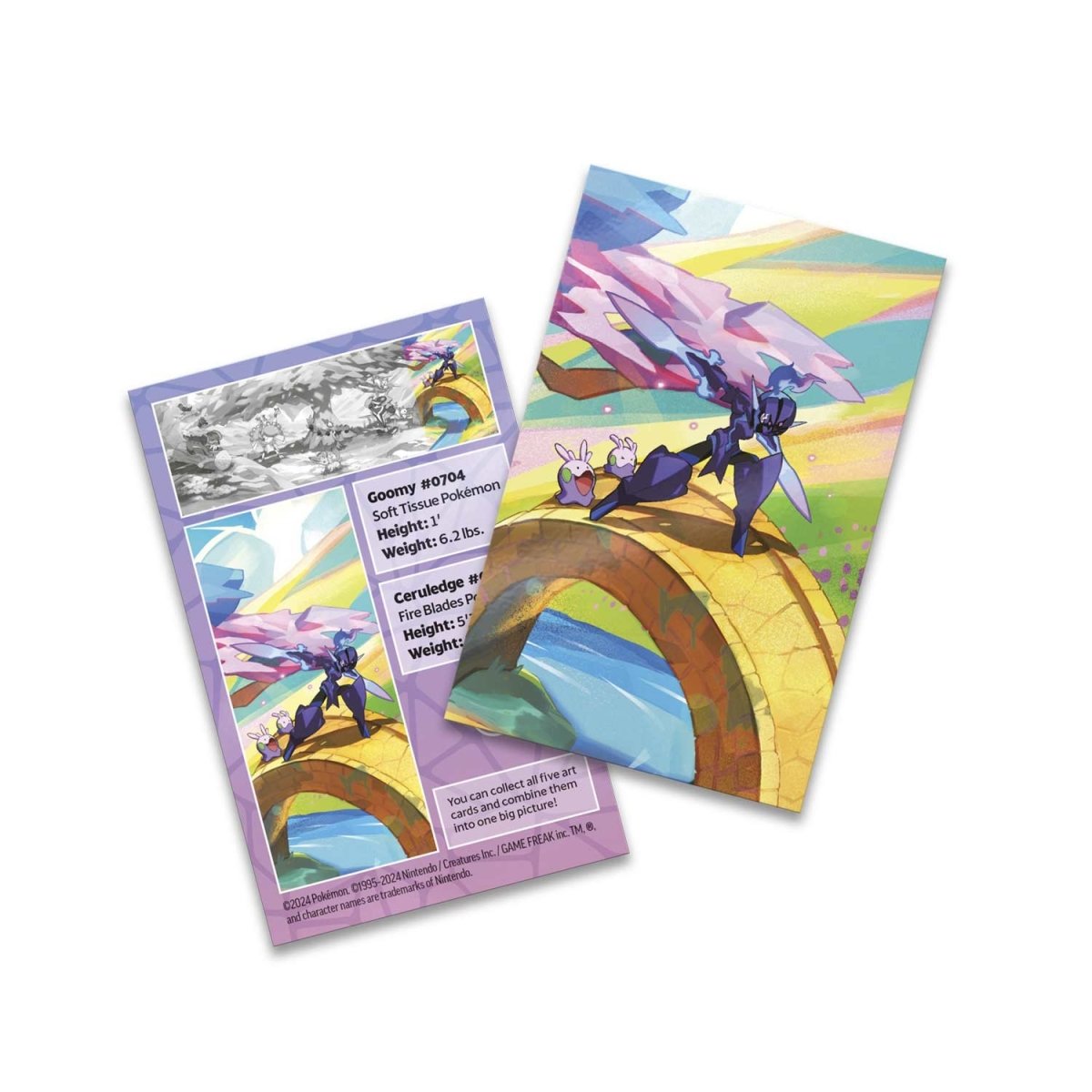 Pokemon - Vibrant Paldea - Ceruledge and Goomy Mini Tin