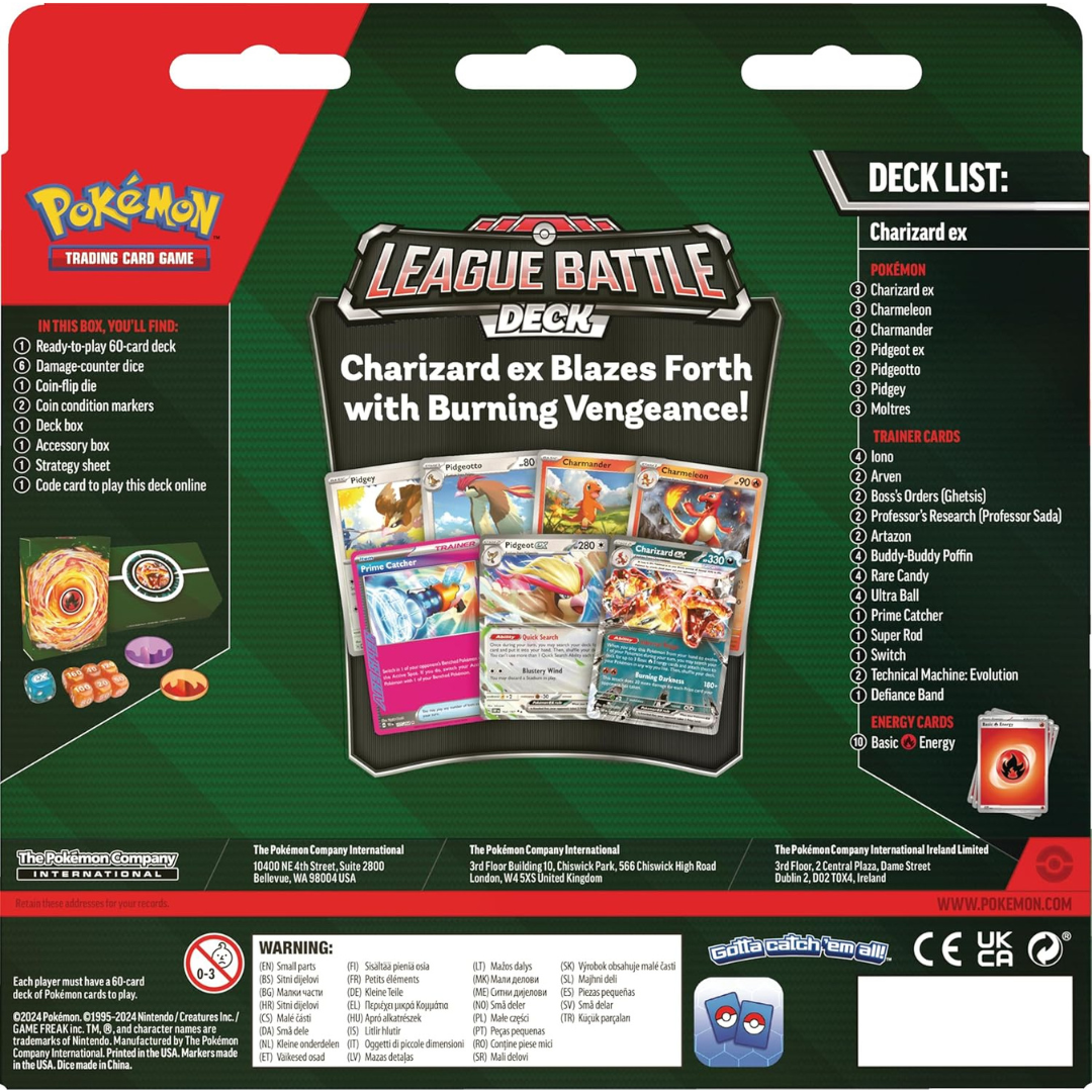 Charizard Ex League Battle Deck - Pokemon