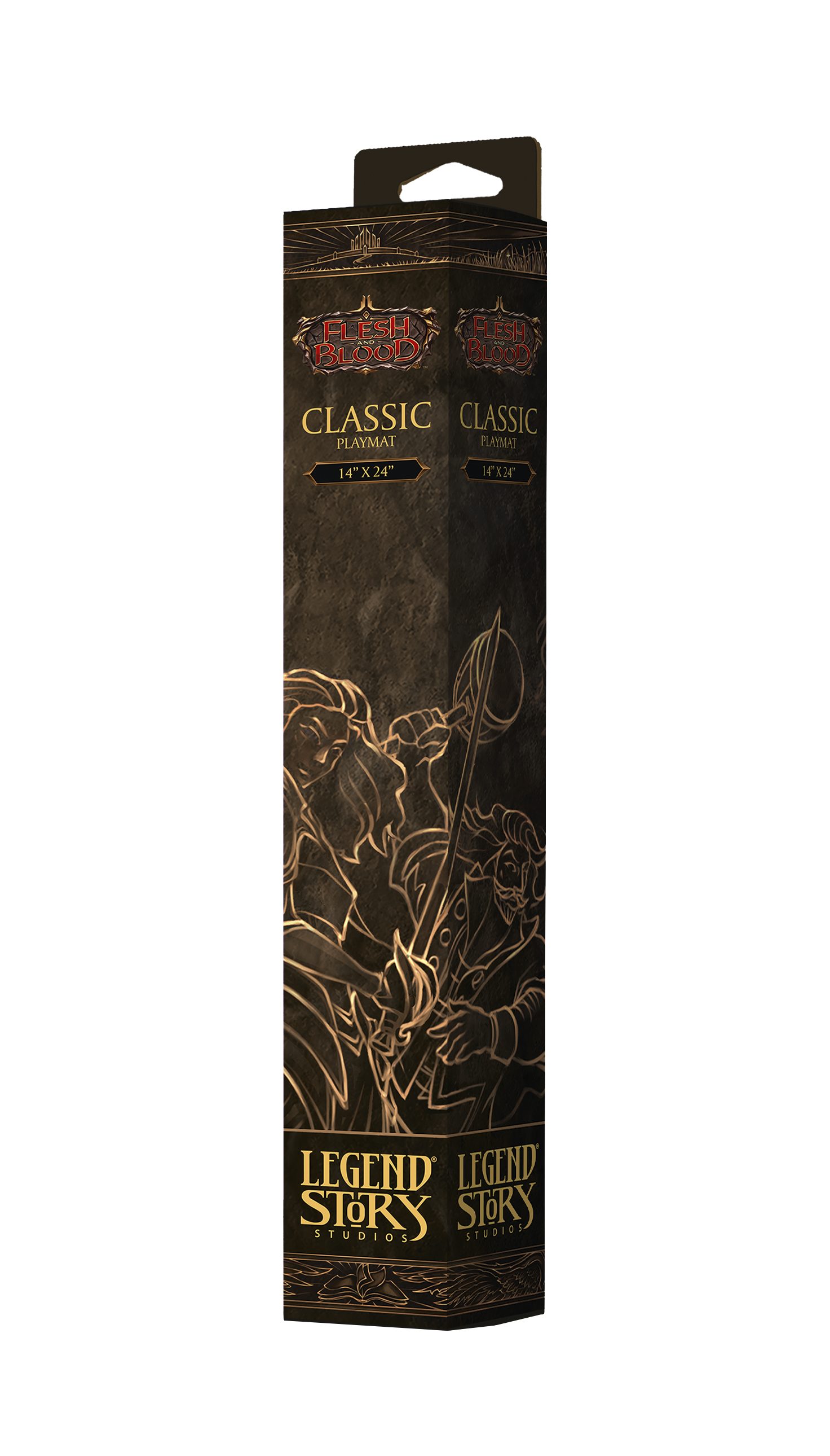 Flesh and Blood Classic Playmat - Brown - Flesh and Blood Playmats Flesh and Blood Classic Playmat - Brown - Flesh and Blood Playmats
