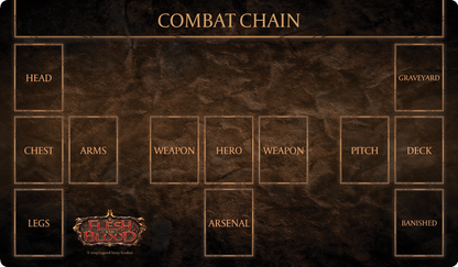 Flesh and Blood Classic Playmat - Brown - Flesh and Blood Playmats