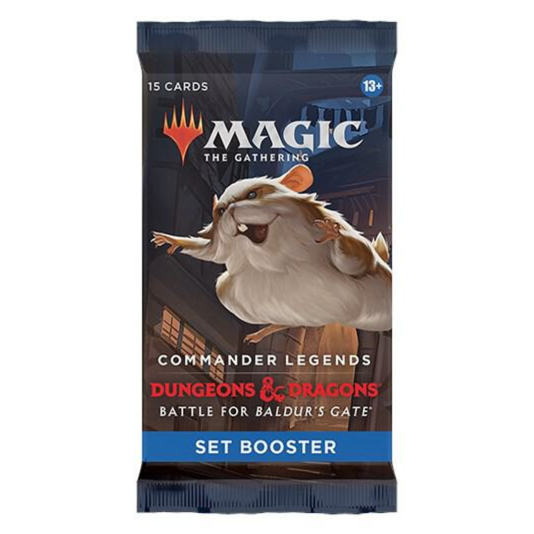 Dungeons and Dragons Battle for Baldurs Gate Commander Legends Set Booster - Magic The Gathering