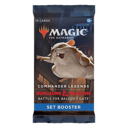 Dungeons and Dragons Battle for Baldurs Gate Commander Legends Set Booster - Magic The Gathering