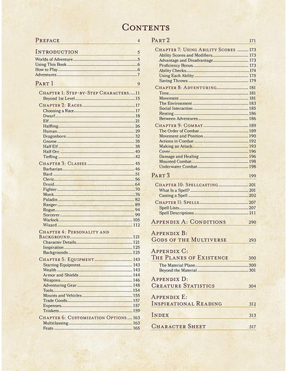 Dungeons and Dragons Player's Handbook