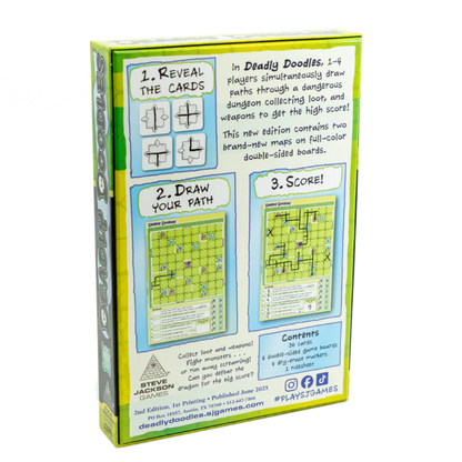 Deadly Doodles - Second Edition - A Draw 'N' Draw Game