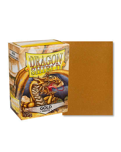 100 Matte Card Sleeves - Standard Card Size - Dragon Shield
