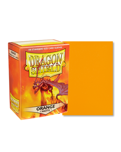 100 Matte Card Sleeves - Standard Card Size - Dragon Shield