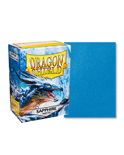100 Matte Card Sleeves - Standard Card Size - Dragon Shield