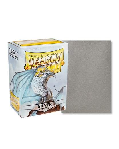 100 Matte Card Sleeves - Standard Card Size - Dragon Shield