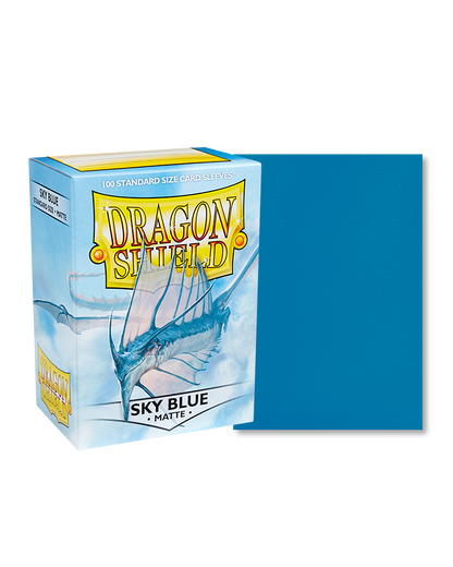 100 Matte Card Sleeves - Standard Card Size - Dragon Shield
