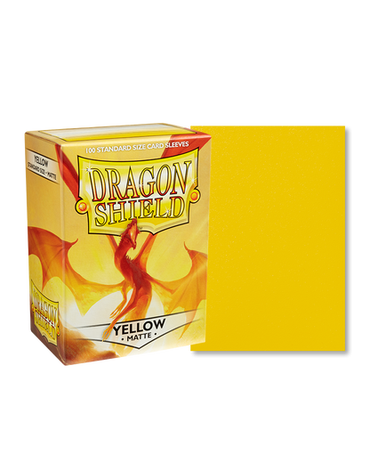 100 Matte Card Sleeves - Standard Card Size - Dragon Shield