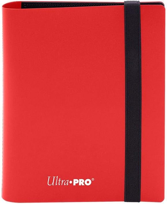Up Pro Binder Portfolio - 2 Pocket Binder - Eclipse Apple Red