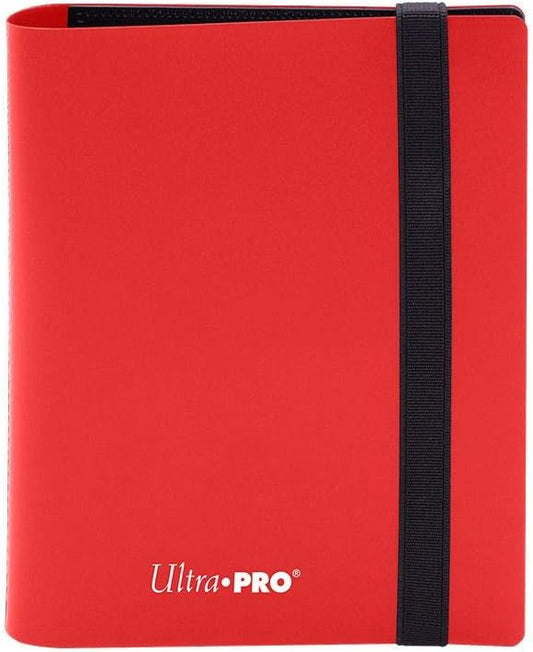 Up Pro Binder Portfolio - 2 Pocket Binder - Eclipse Apple Red
