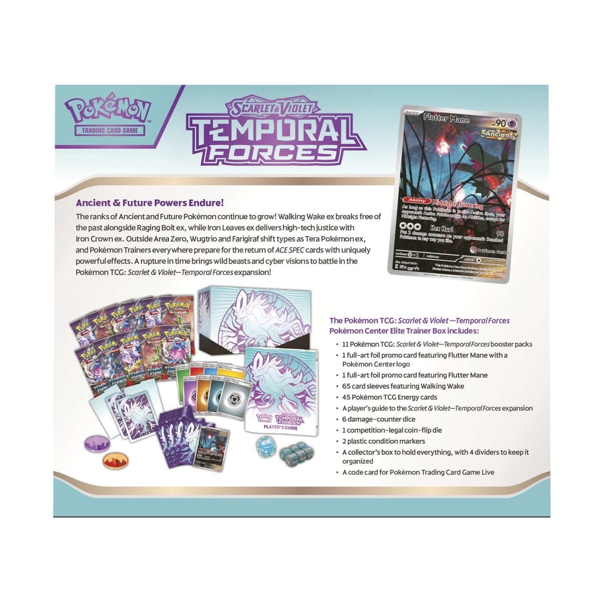 Pokémon - Scarlet & Violet - Temporal Forces Elite Trainer Box