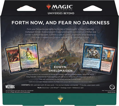 Éowyn, Shieldmaiden - Riders Of Rohan - The Lord of the Rings - Tales of Middle Earth - Commander Deck - Magic The Gathering
