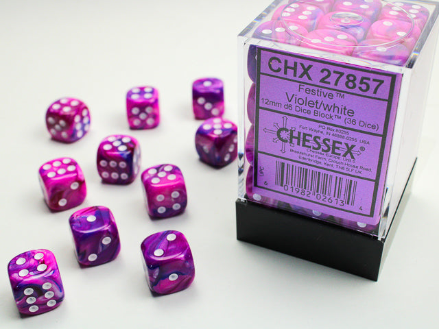 Chessex - 12mm d6 36-Die Set