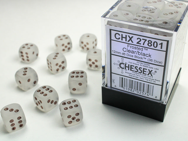 Chessex - 12mm d6 36-Die Set