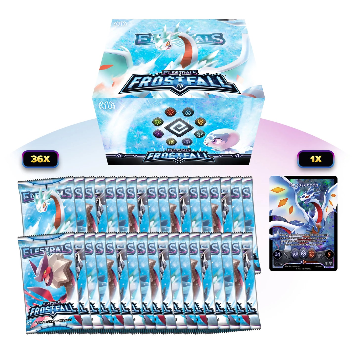 Elestrals - Frostfall - Booster Box (36 Packs)