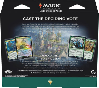 Galadriel, Elven-Queen - Elven Council - Lord of the Rings - Tales of Middle Earth - Commander Deck - Magic The Gathering