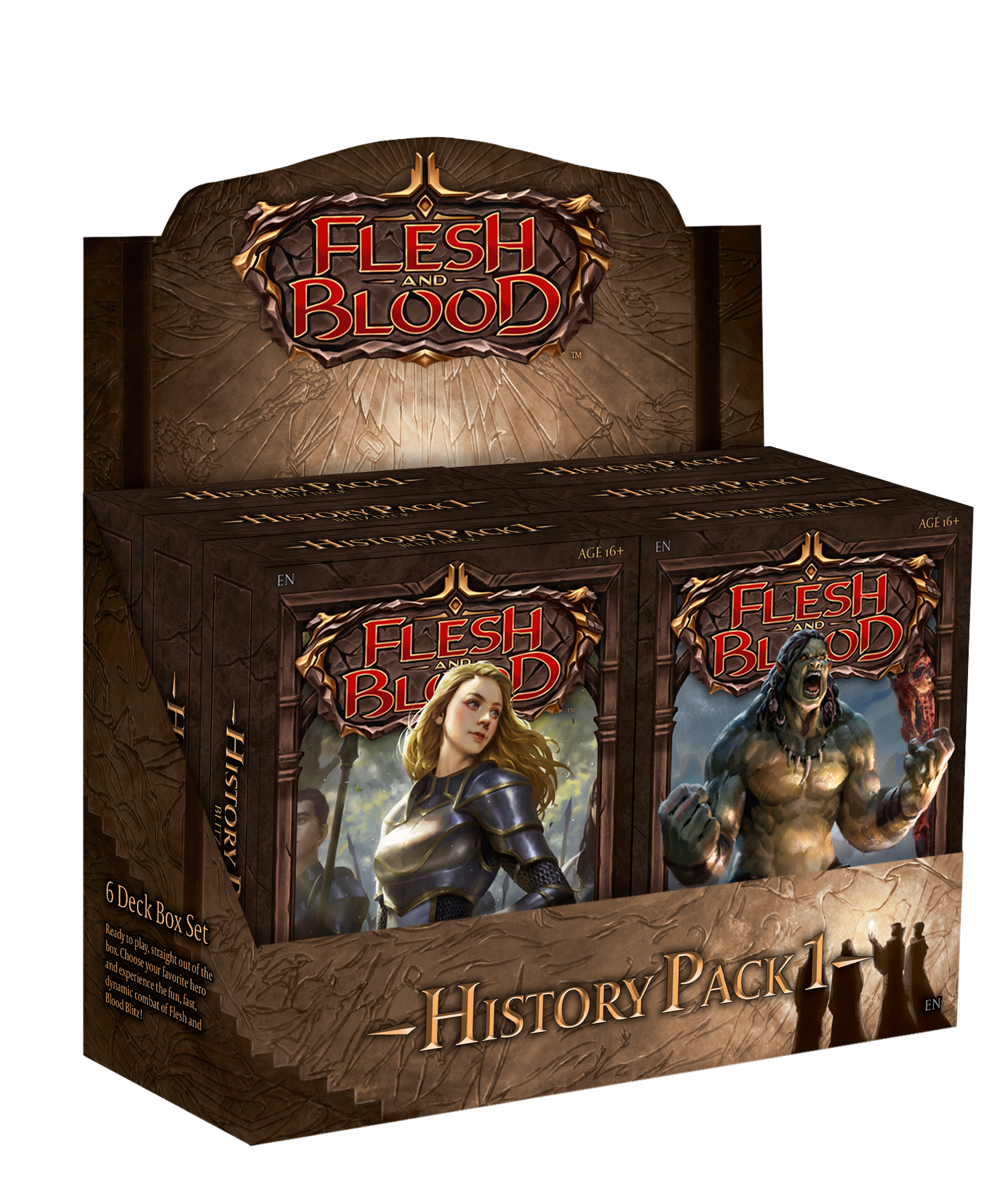 Flesh and Blood - History Pack 1 - 6 Blitz Decks