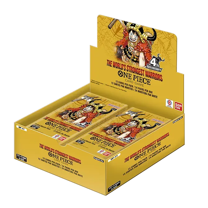 OP17 - Booster Box - The World's Strongest Warriors - One Piece