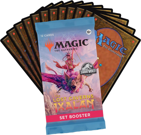 The Lost Caverns of Ixalan Set Booster Box - Magic: The Gathering - 30 Packs + 1 Box Topper Card