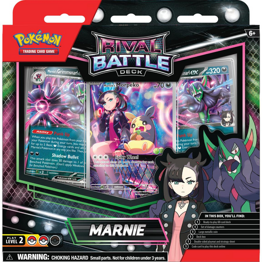 Rival Battle Deck - Marnie Or Steven - Pokemon