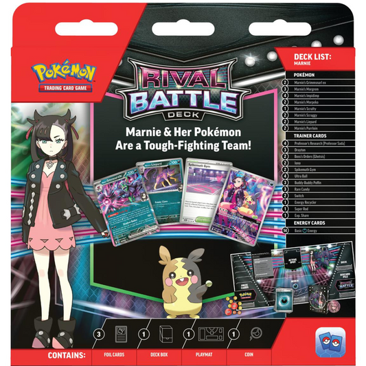 Rival Battle Deck - Marnie Or Steven - Pokemon