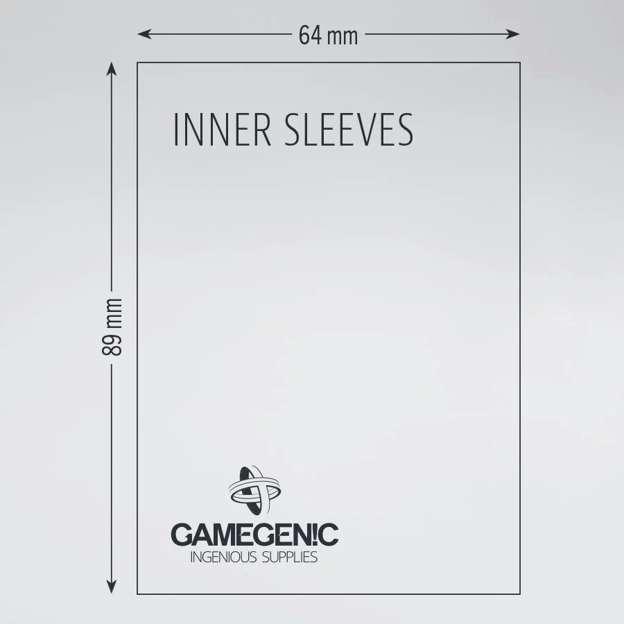 Prime Double Sleeving Pack - 2 x 100 Sleeves - GameGenic