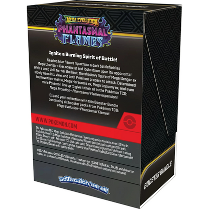 Booster Bundle  - Mega Evolutions - Phantasmal Flames - Pokemon