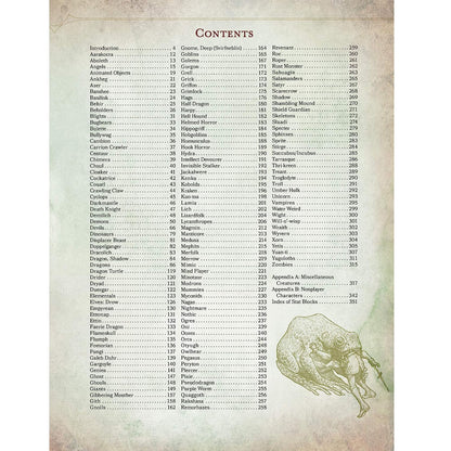 Dungeons and Dragon Monster Manual
