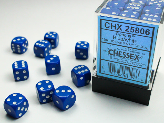 Chessex - 12mm d6 36-Die Set