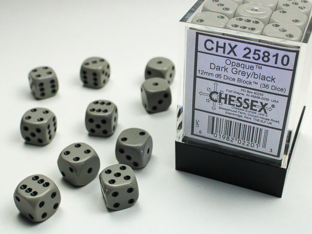 Chessex - 12mm d6 36-Die Set