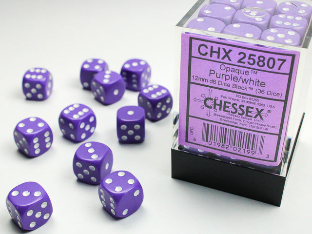 Chessex - 12mm d6 36-Die Set