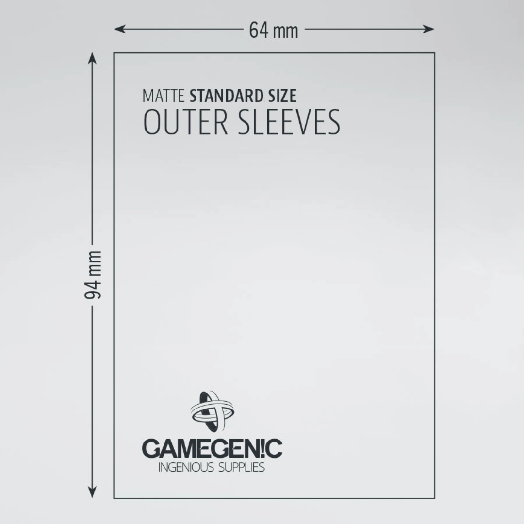 Outer Sleeves - Matte - Standard Size - Gamegenic