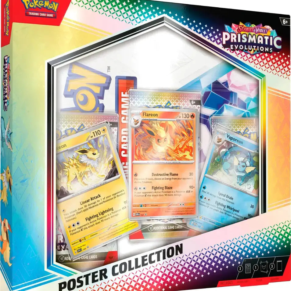 Prismatic Evolutions Poster Collection Box Front