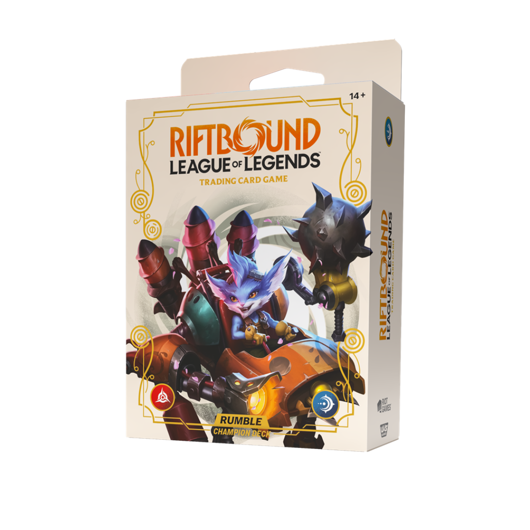 Rumble - Riftbound - Spiritforged - League of Legends - Champion Deck