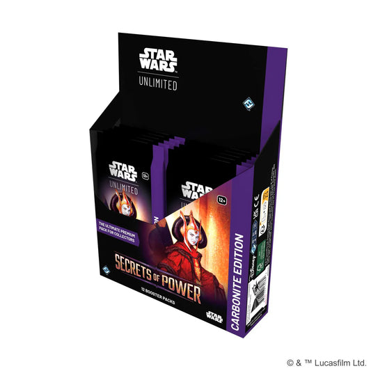 Carbonite Booster Box - Secrets of Power - Star Wars Unlimited