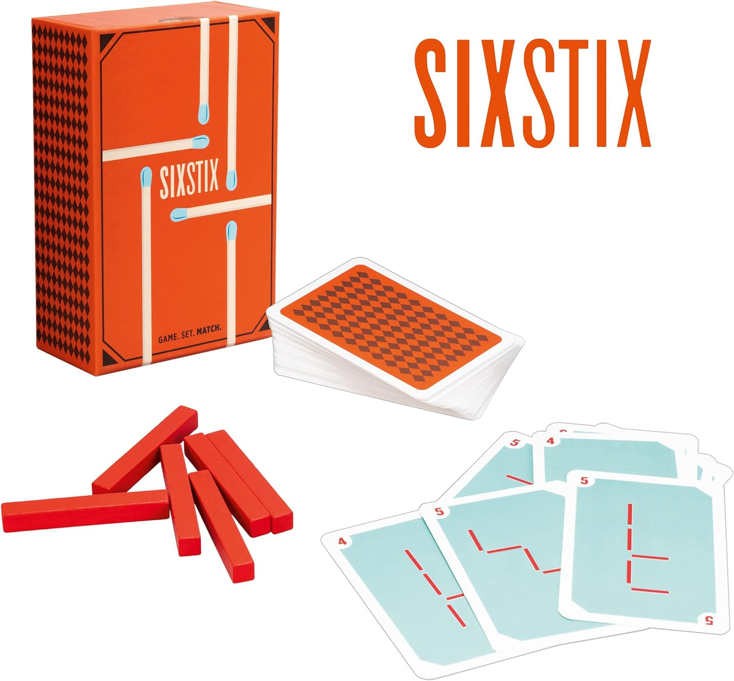 Sixstix Card Game - Fun Logic Puzzle Game