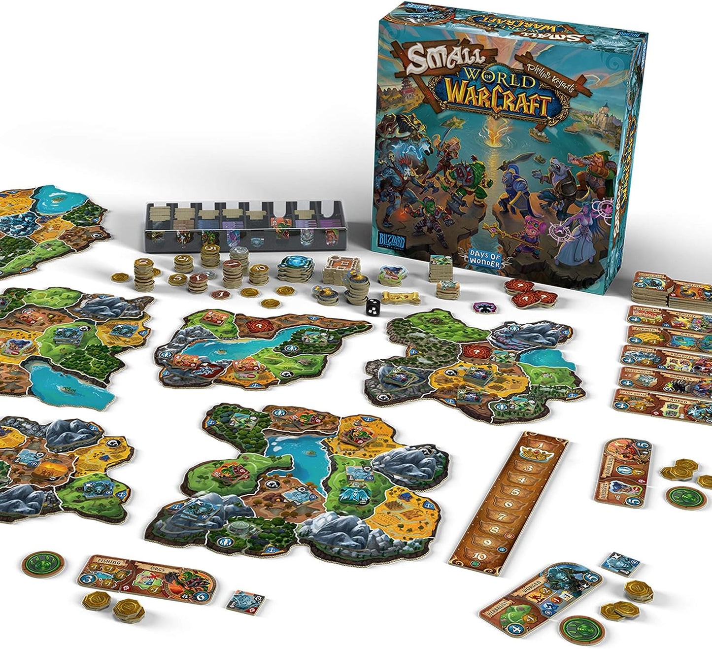 Small World of Warcraft Board Game - Fantasy Civilization Game for Family Night