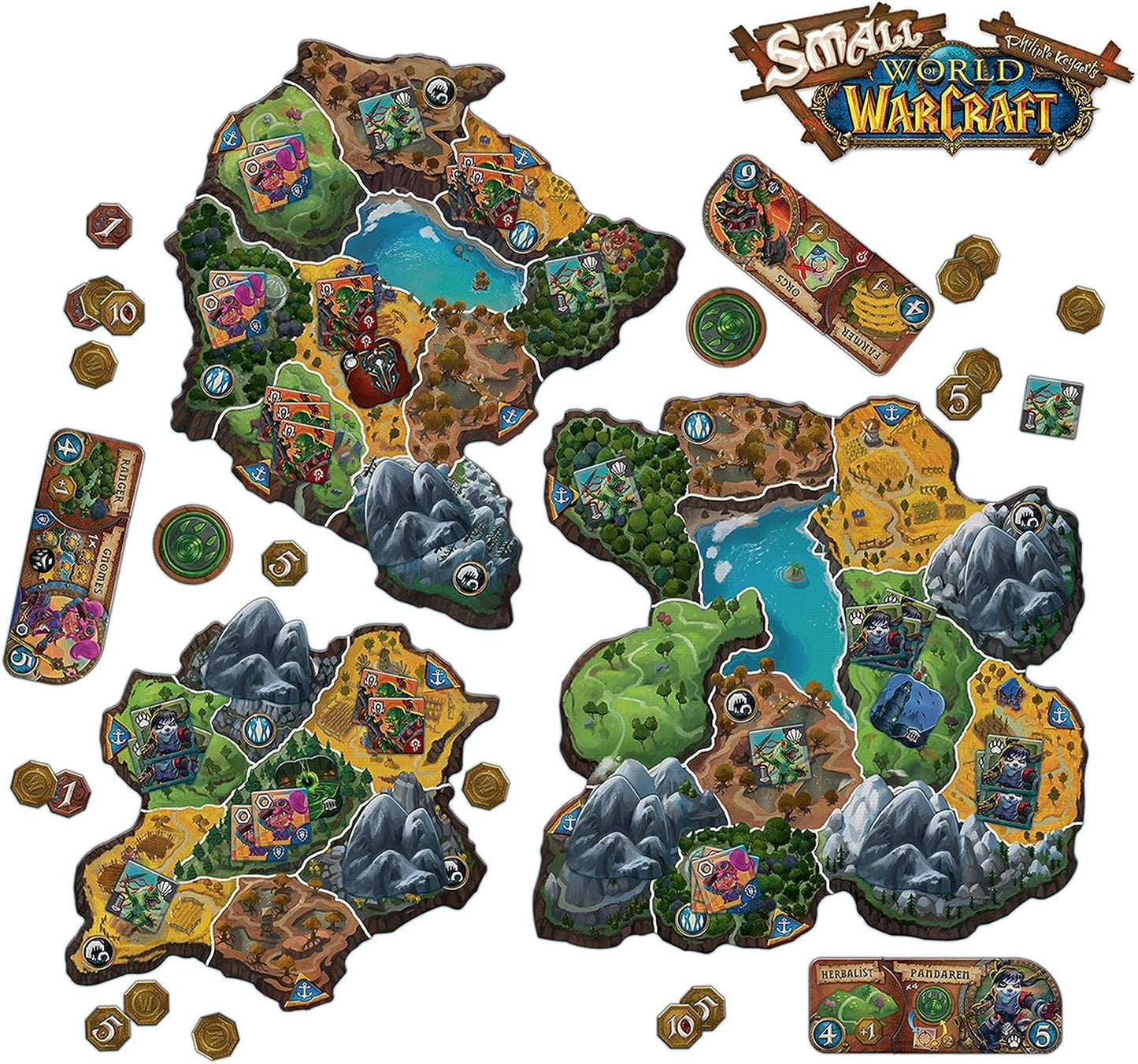 Small World of Warcraft Board Game - Fantasy Civilization Game for Family Night