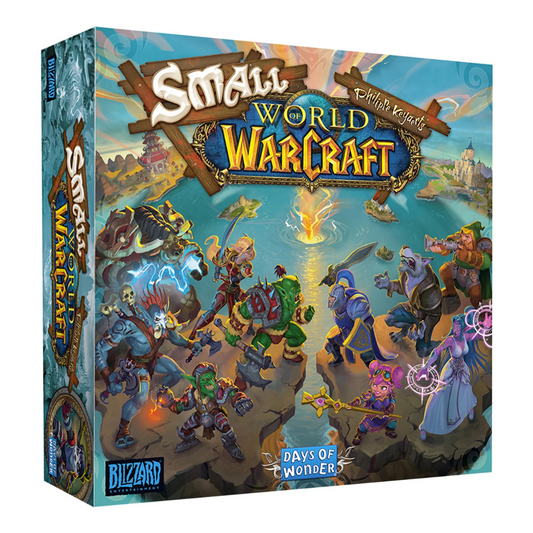 Small World of Warcraft Board Game - Fantasy Civilization Game for Family Night