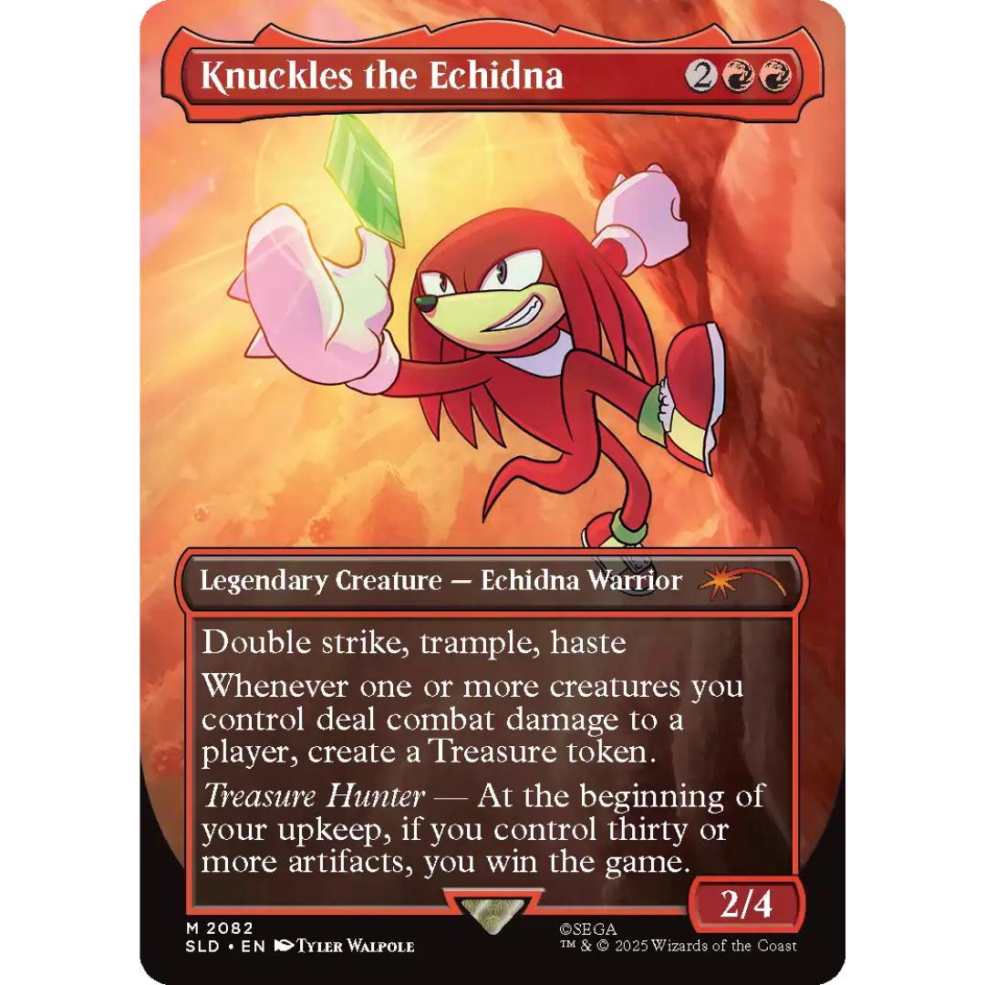 Sonic - Friends & Foes Secret Lair - Non-Foil - Magic The Gathering